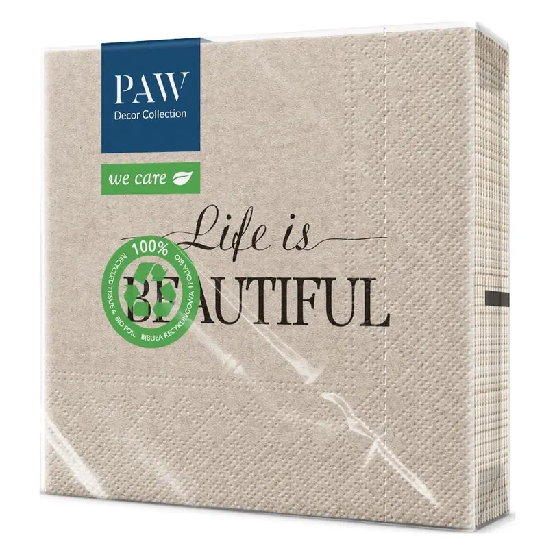 Serviette 20er-Set We care