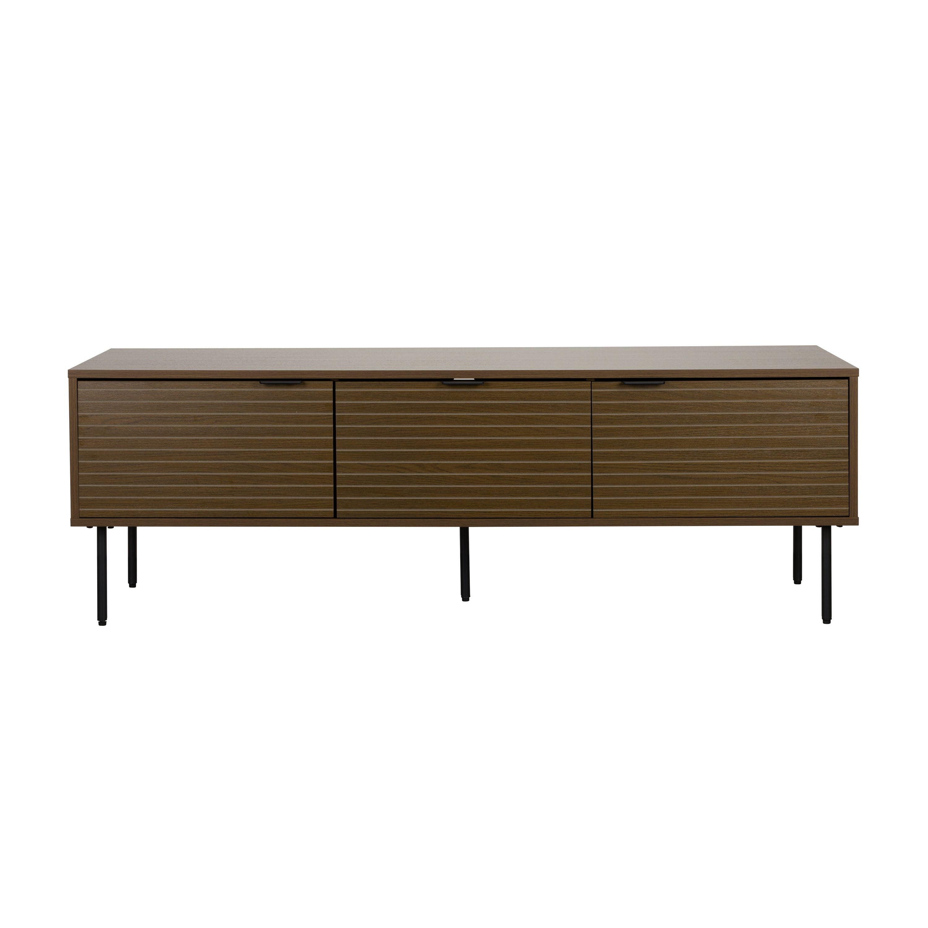 Housecraft Living Flux Dressoir Laag Gerookt Eiken - Bruin