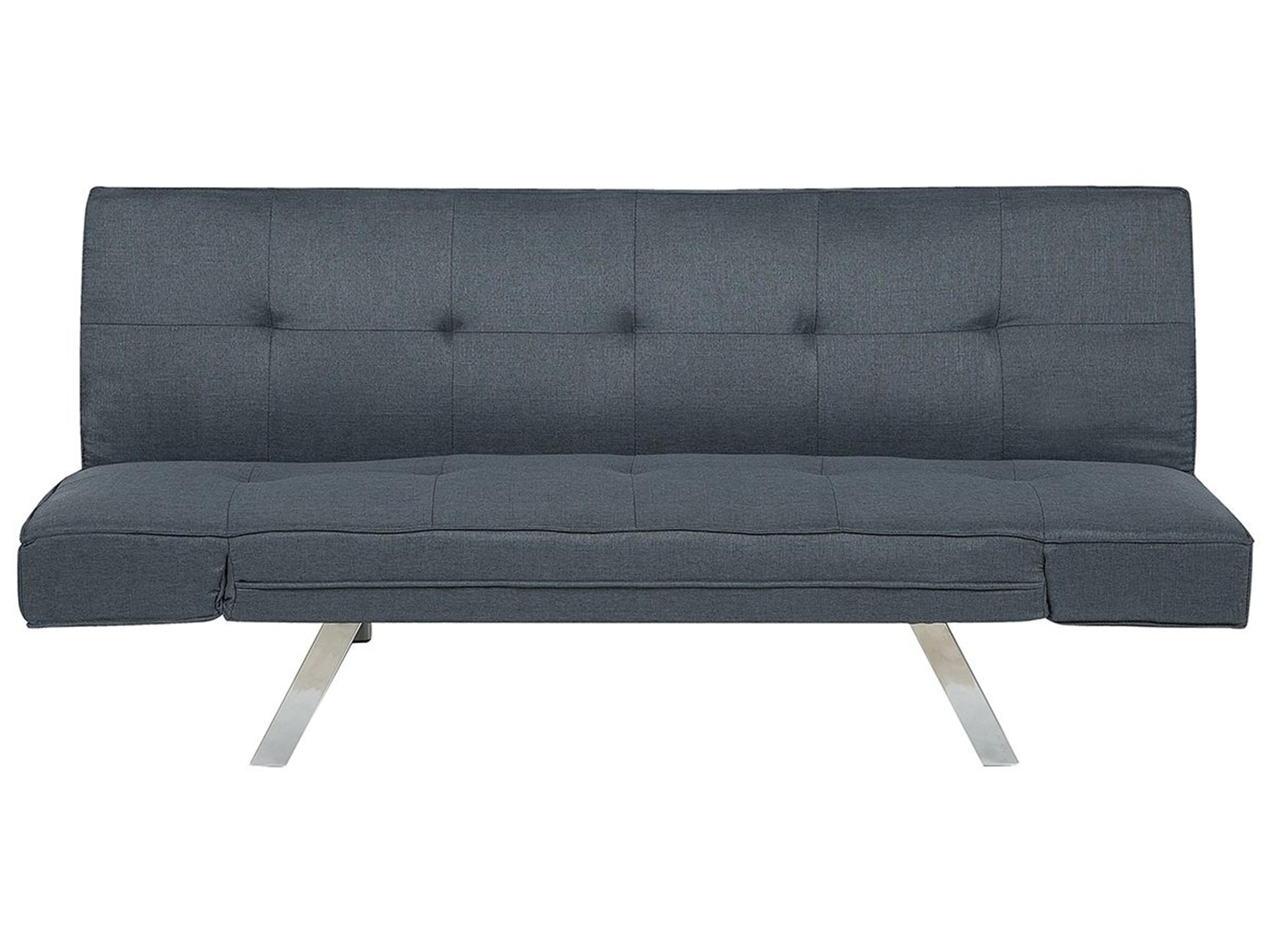 Sofa Bed 3 Seater BRISTOL Fabric Dark Blue