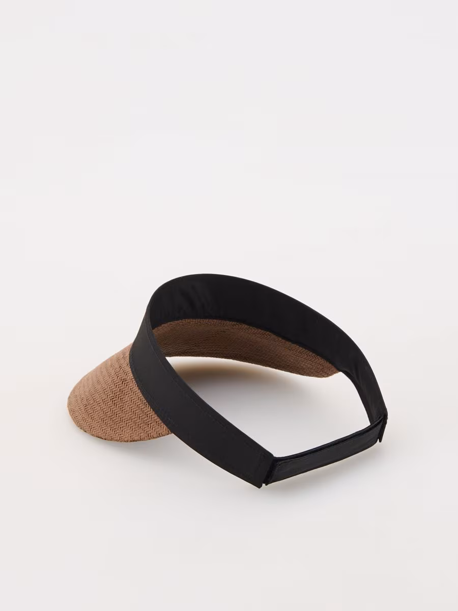Woven Visor Cap