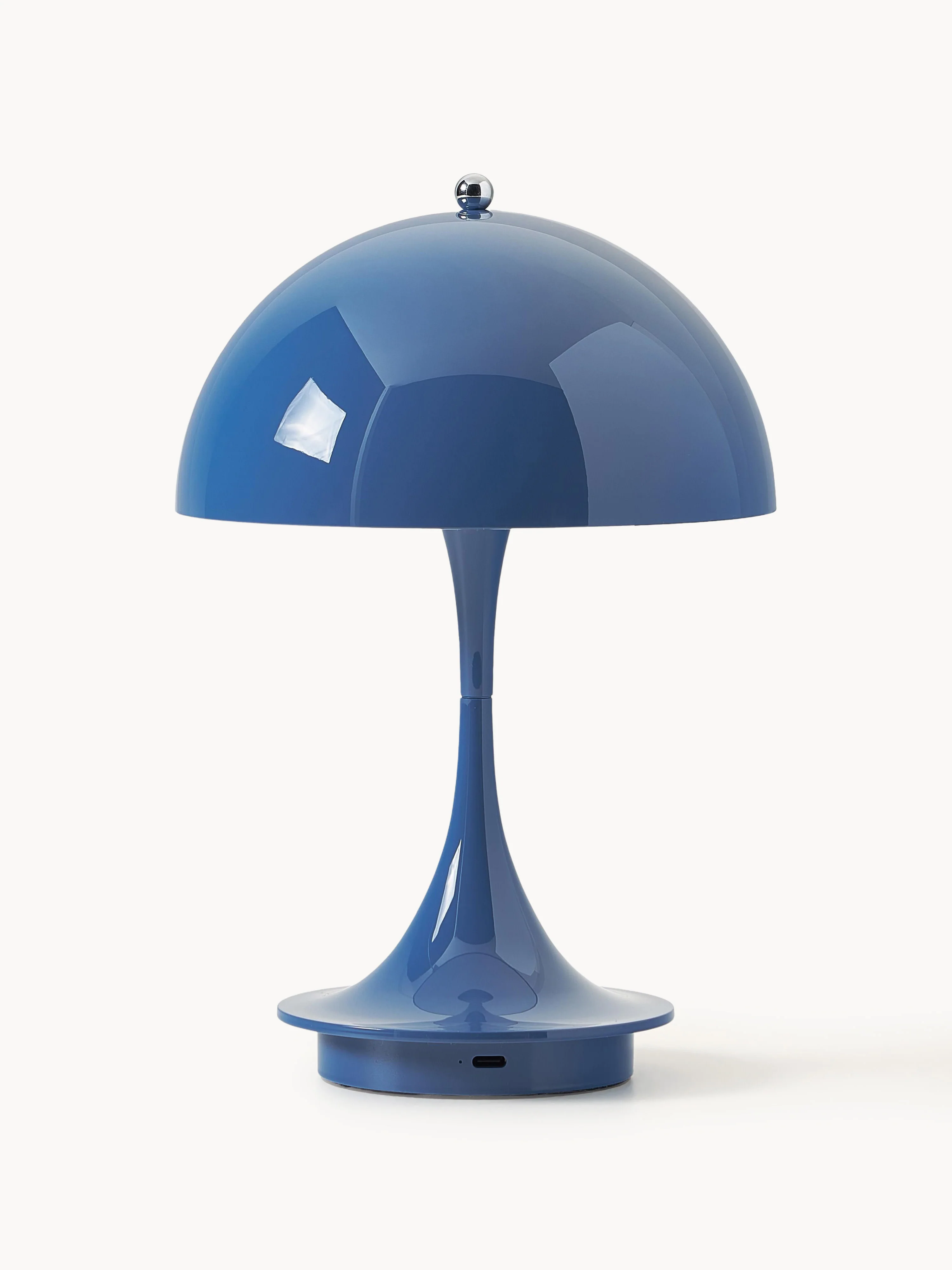 Mobile dimmbare LED-Tischlampe Panthella 160, Design Verner Panton