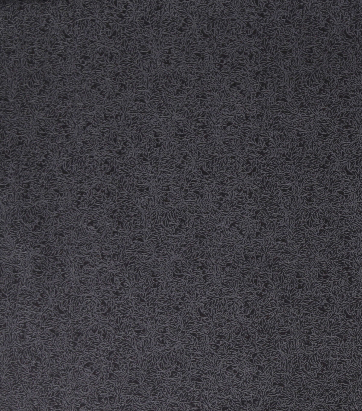 Black Leaf Texture Cotton Fabric by Keepsake Calico