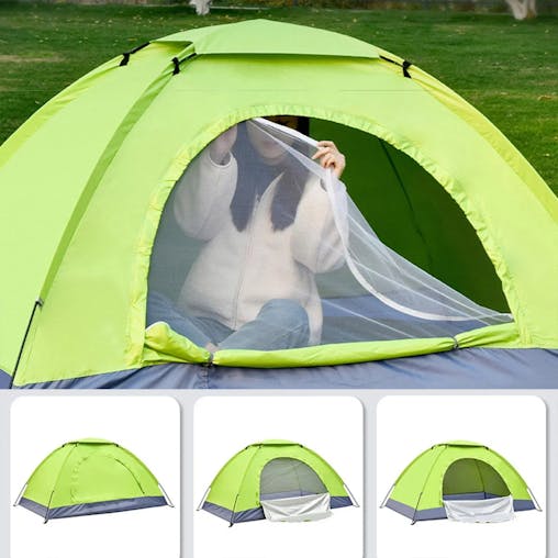 NNEOBA Ultralight Single Layer Camping Tent for Hiking & Travel