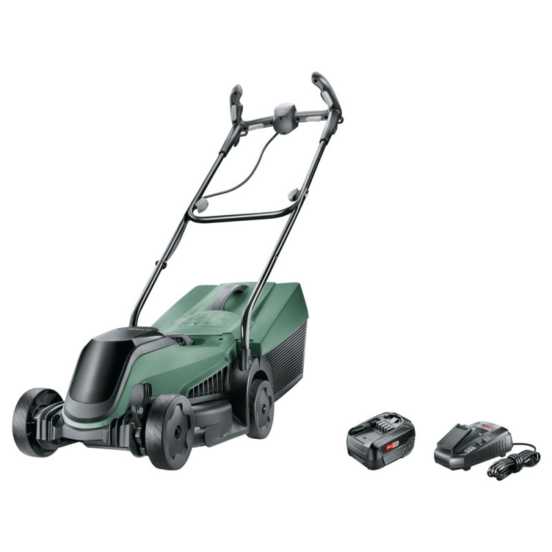 Tondeuse sur batterie CityMower 18-300 avec batterie et chargeur BOSCH