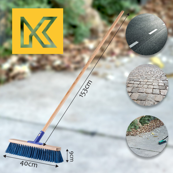 Miotła Ulicówka Szczotka Do Zamiatania Nylon 40cm