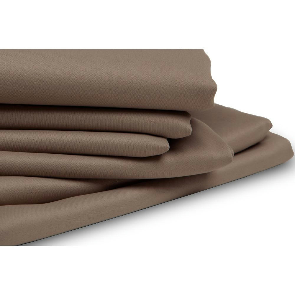 - Rideau thermique occultant beige 140x260