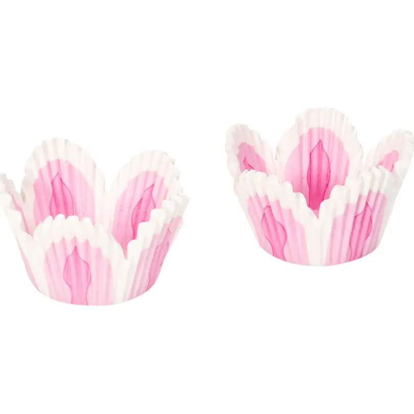 Muffinform Blumenform