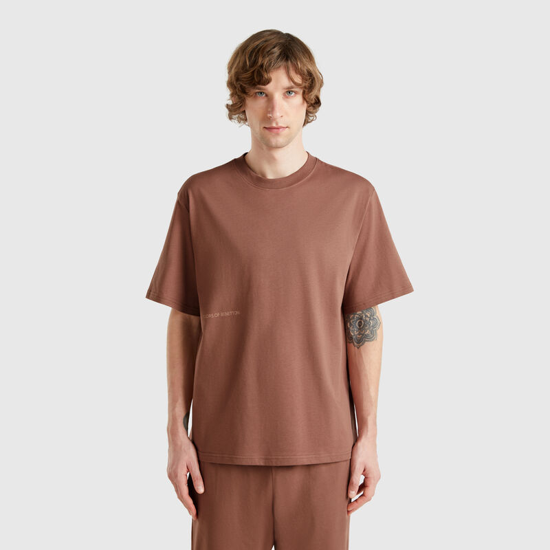 T-shirt with logo print