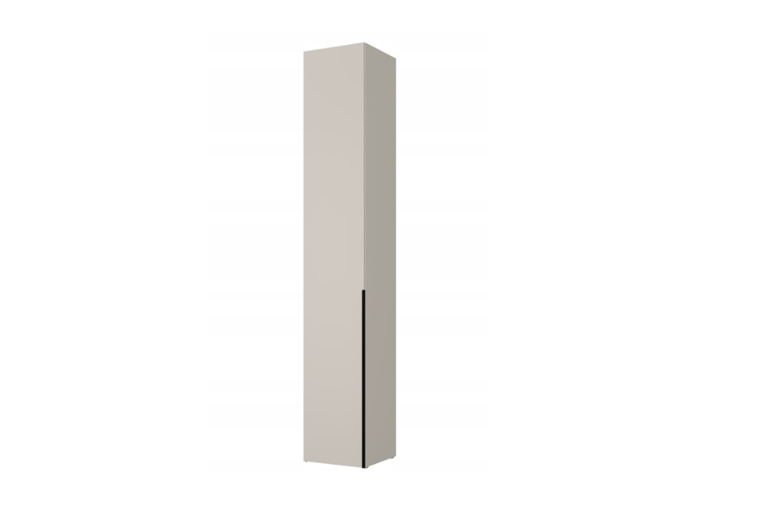 Kaszmir Płytka Wysoka szafa słupek 1d 40cm h240cm MX