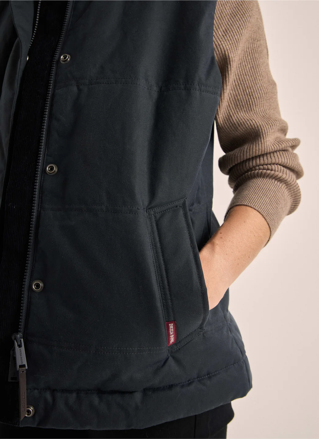 Women's Vintage Wax Padded Vest