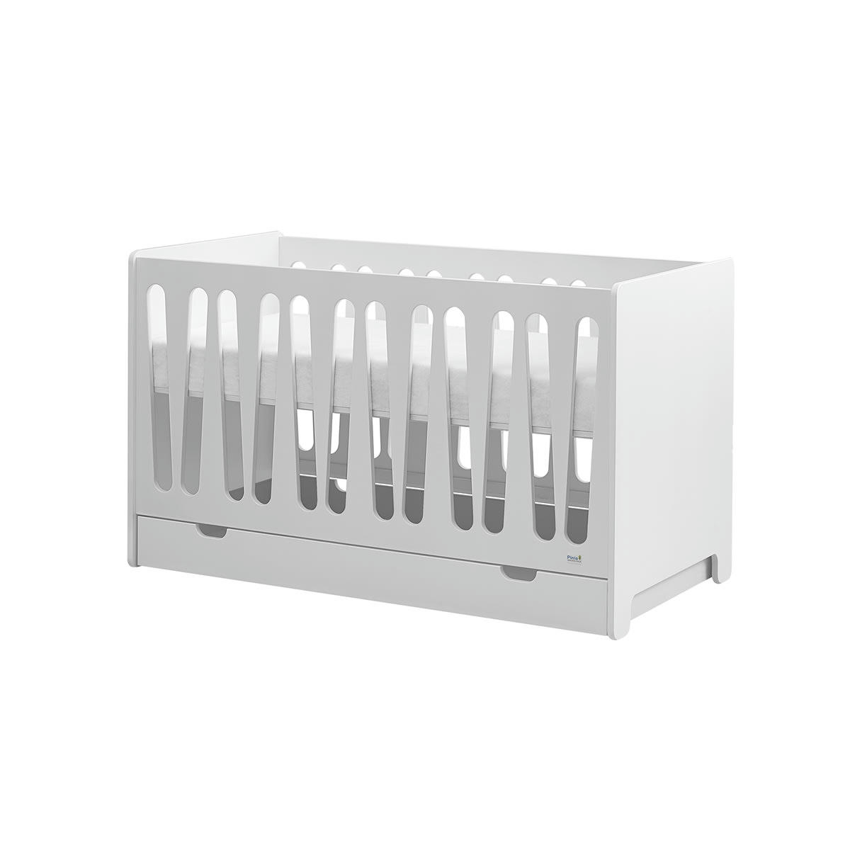 MOON - Tiroir pour lit évolutif 70x140 blanc