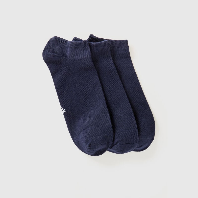 Three pairs of short socks