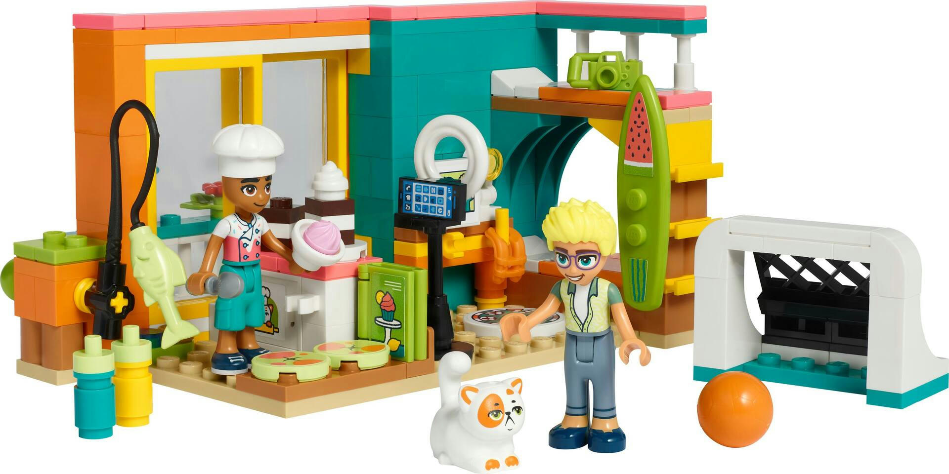 LEGO® Friends Leo's Room Building Toy Set - 41754, 203-pcs, Ages 6+