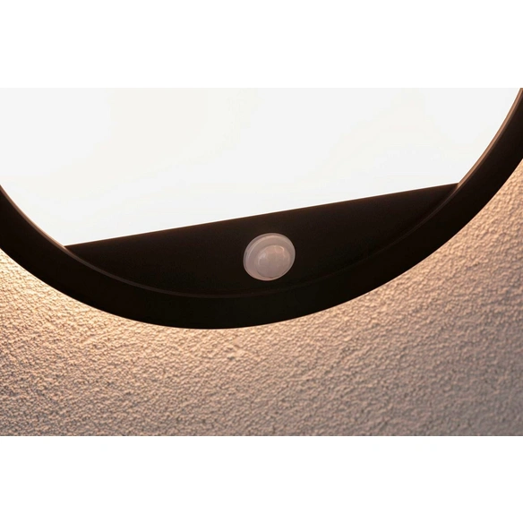 Hauswandleuchte »Lamina«, Ø: 28 cm, Kunststoff