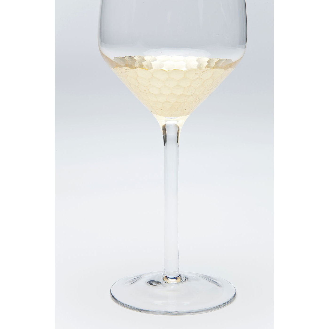 Wijnglazen Wit Gobi (6 set) Kare Design