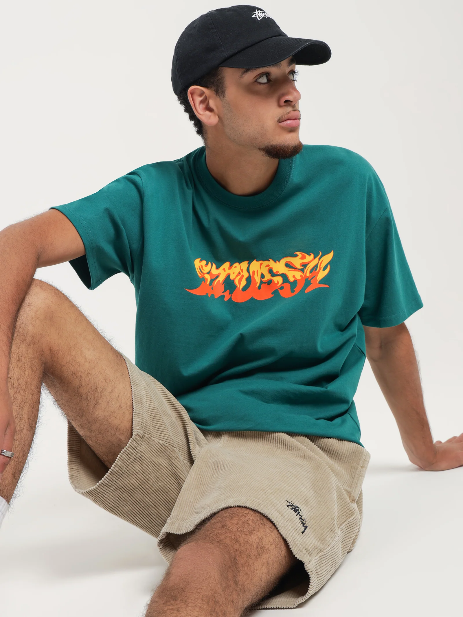 Flames Heavyweight T-Shirt