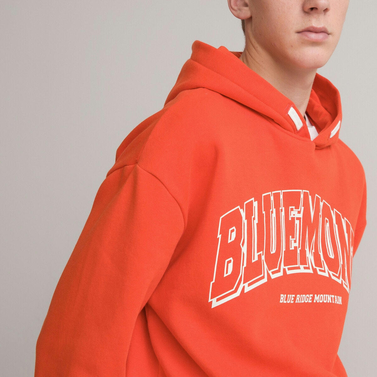 Sweat oversize à capuche en molleton