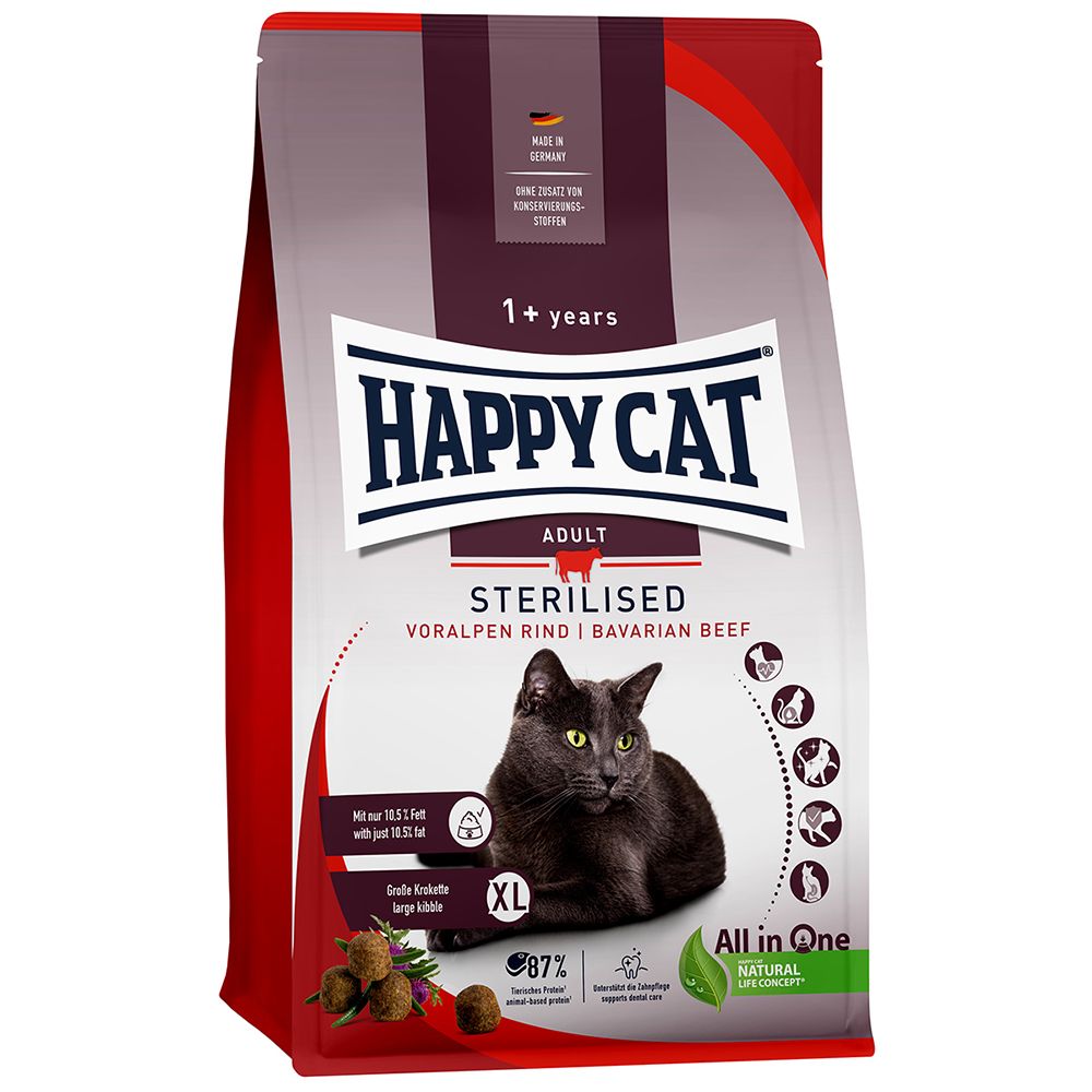Happy Cat Sterilized Adult Pre-Alpine Beef