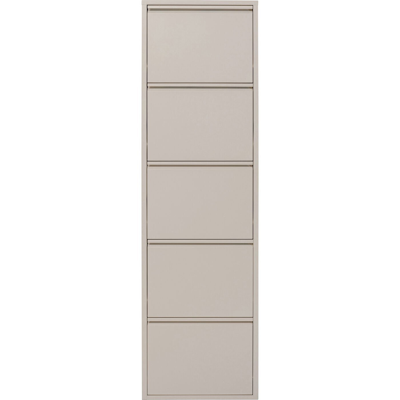 Kare Design Schoenenkast Caruso - creme - 5 laden