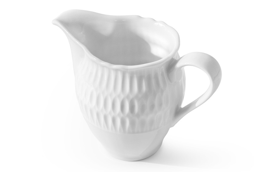 KONSIMO SOFIA BIAŁA Mlecznik porcelanowy, 250 ml, Polski Produkt