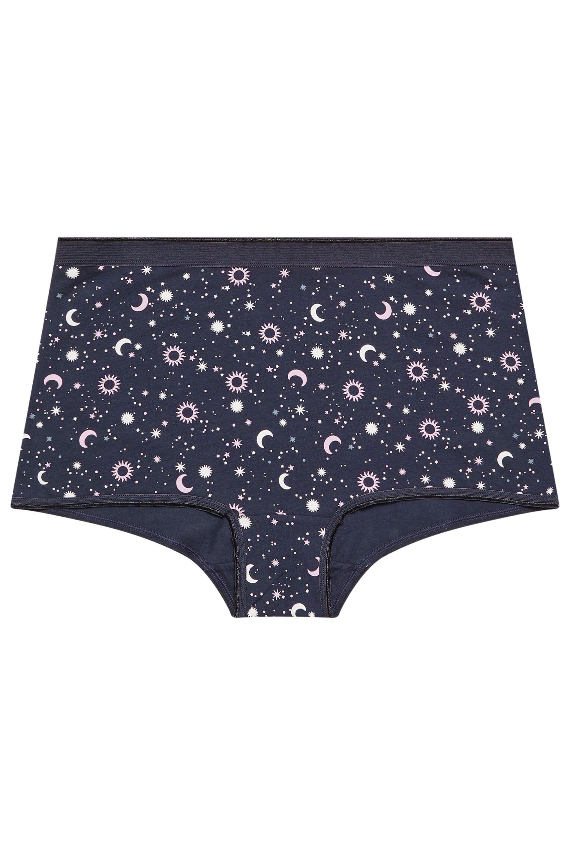Yours 5 Pack Celestial Printed Shorts