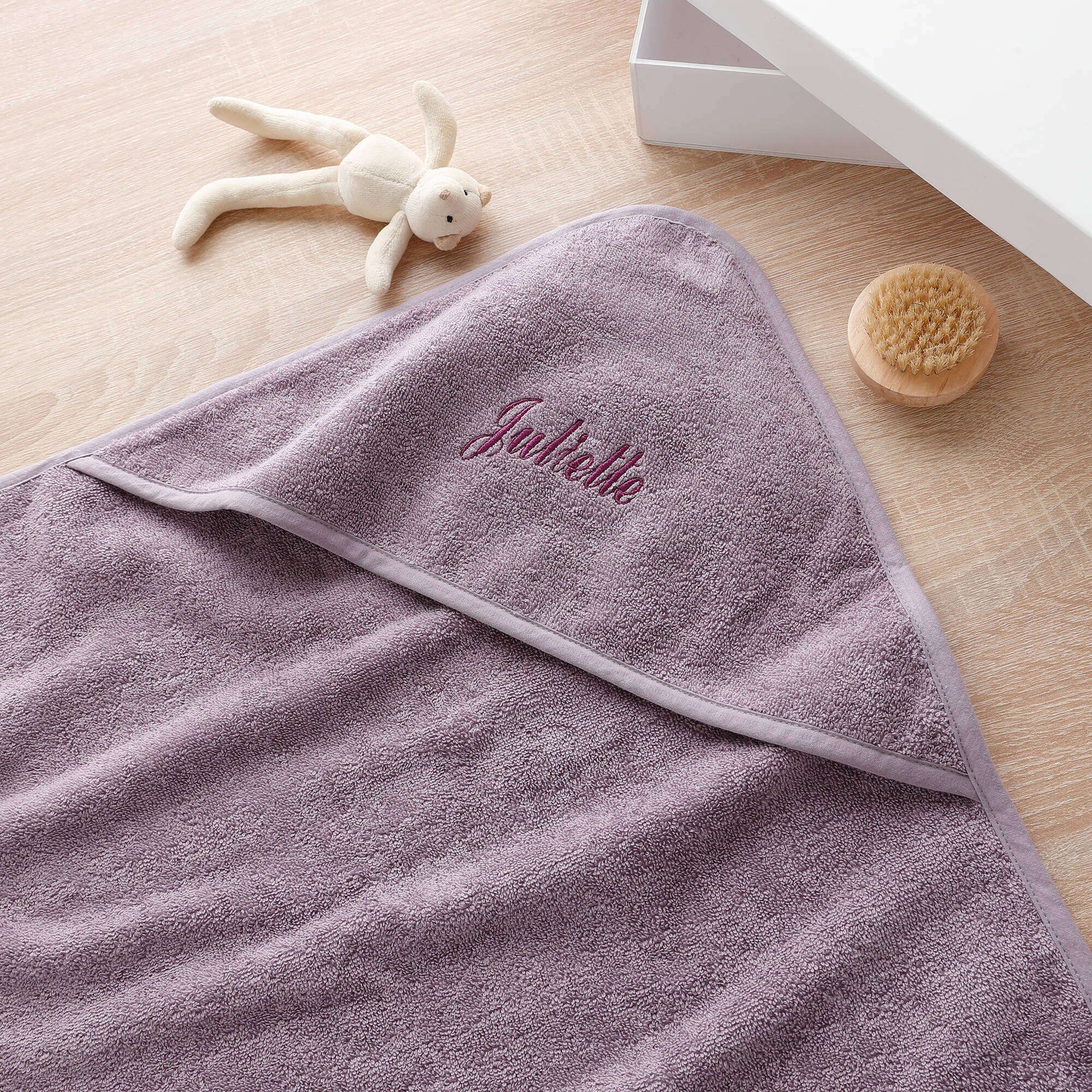 Cape de bain bébé personnalisable