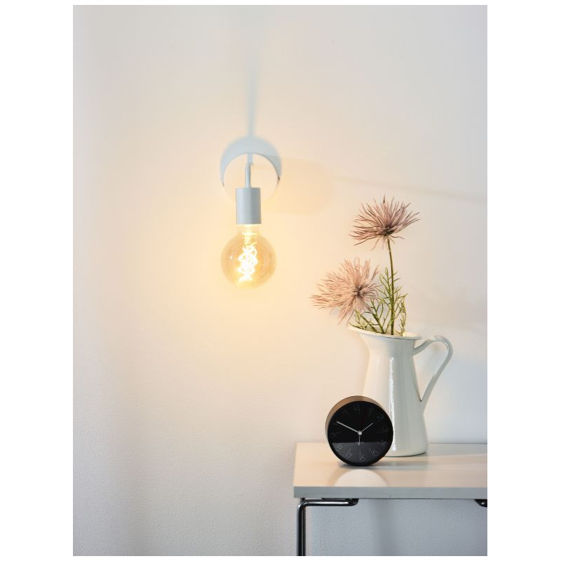 Applique Scott blanche dimmable E27 40 W LUCIDE