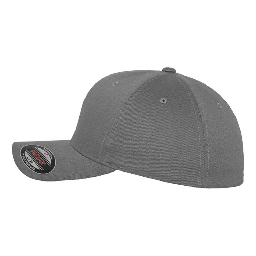 CAPS FLEXFIT GRÅ S/M 54-57CM