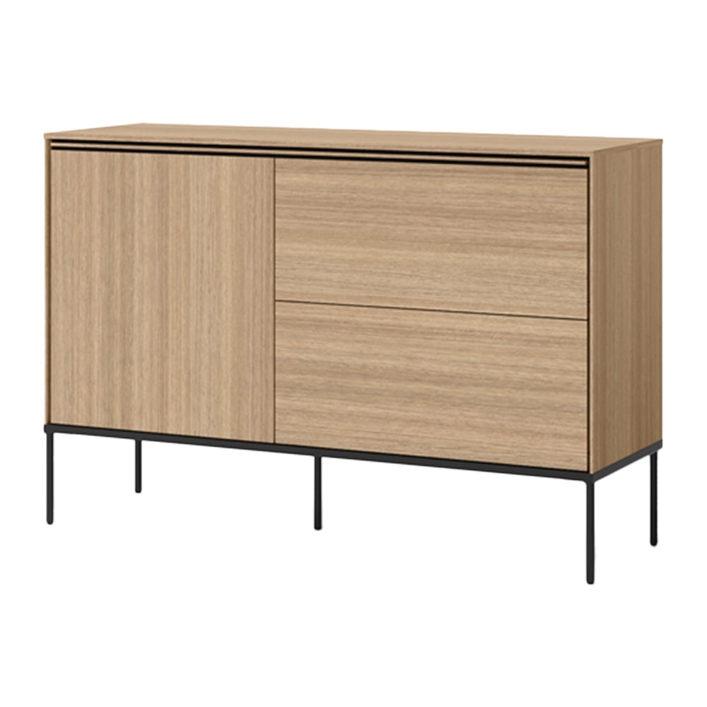 by fonQ Grain Dressoir B 127 cm - Eikenhout
