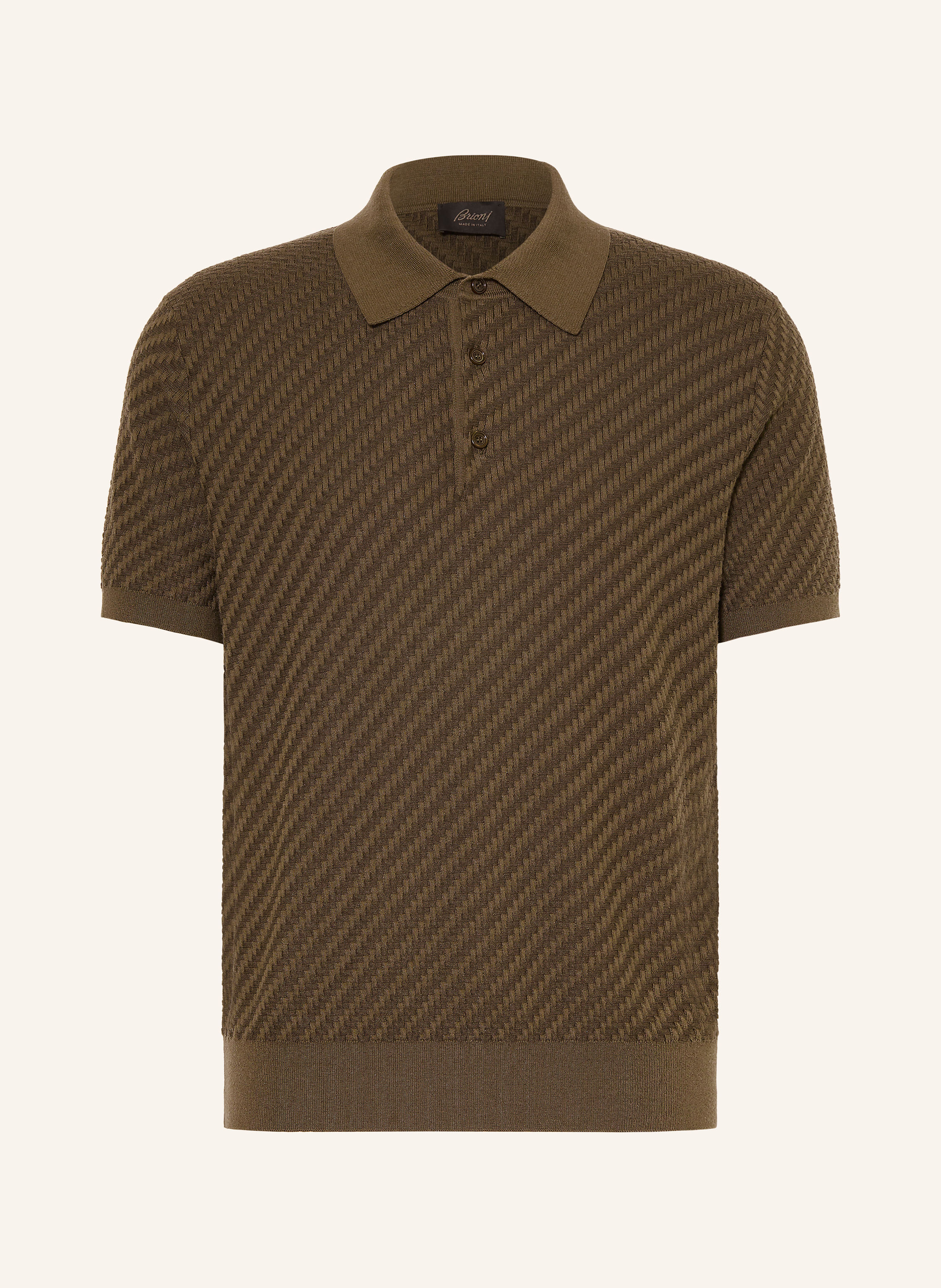 Brioni Strick-Poloshirt