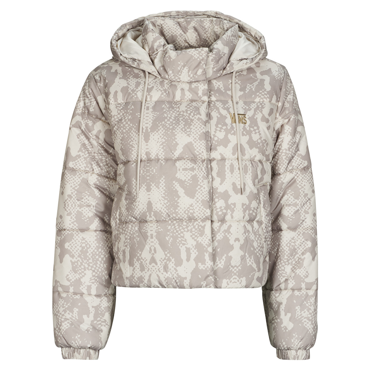 Vans - MTE Hillgate AOP Cropped Puffer - Taupe