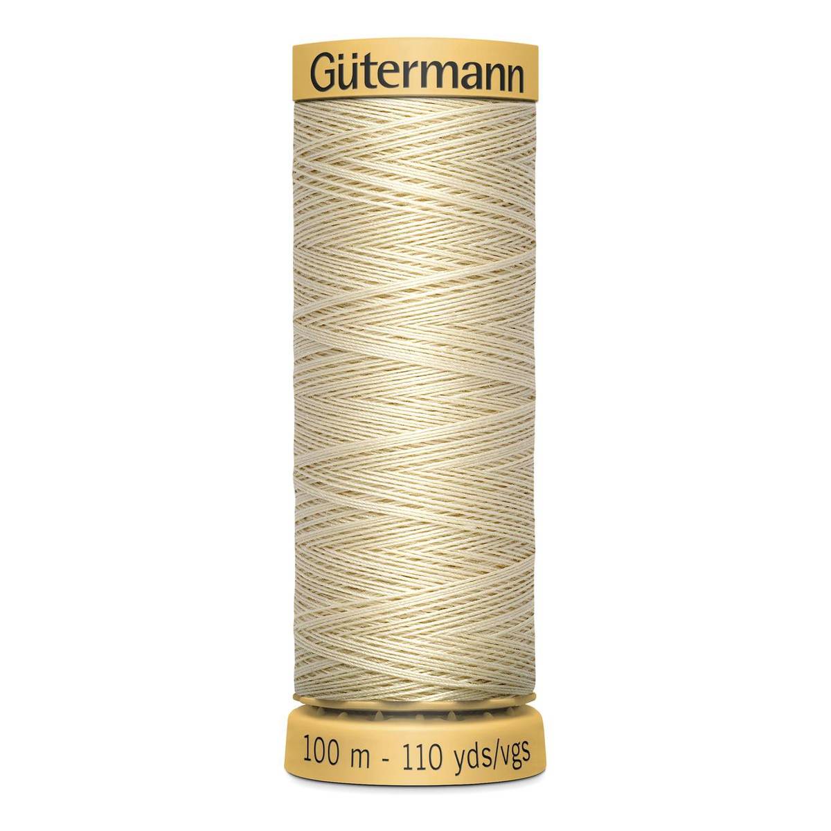 Gutermann Beige Cotton Thread 100m (519)