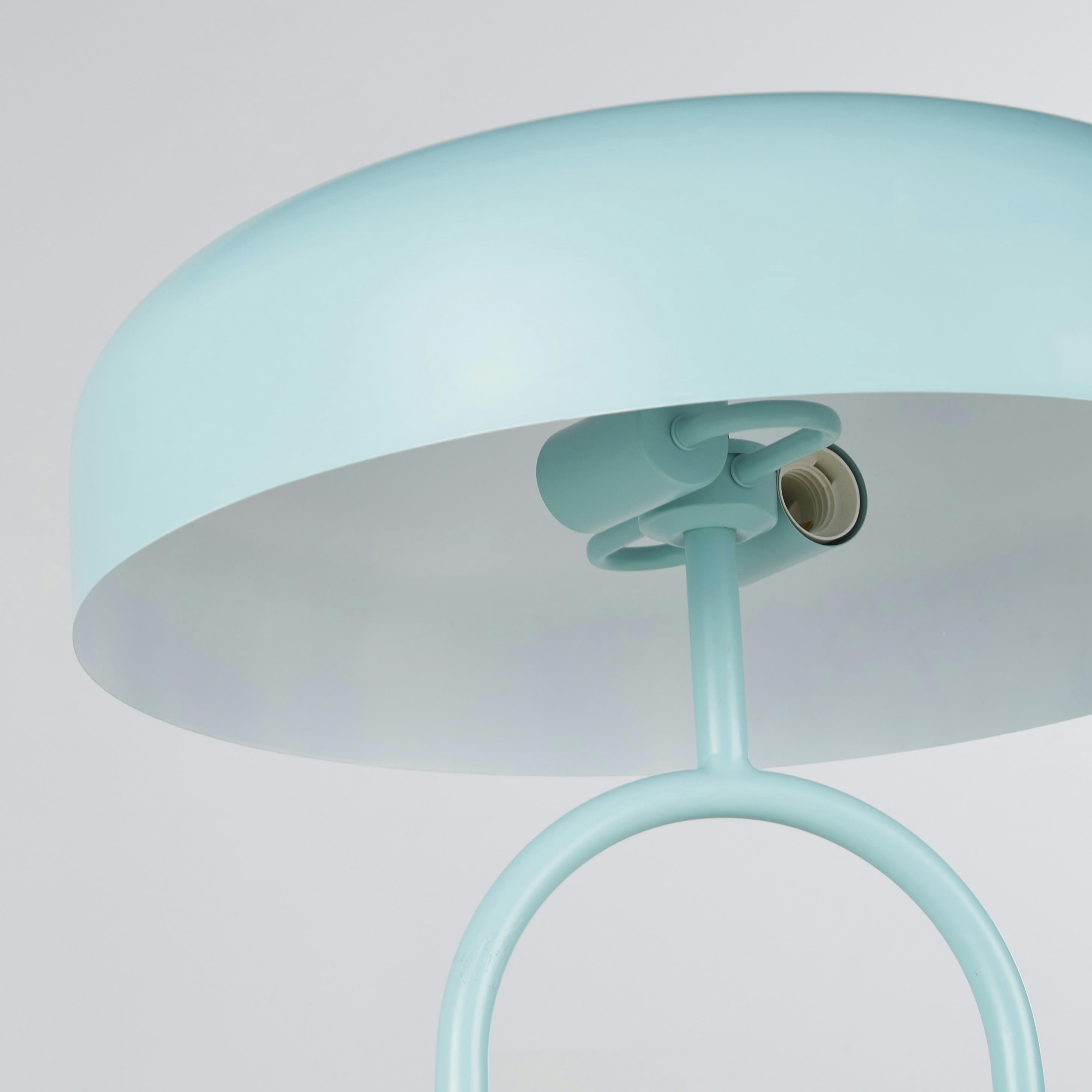 HARLOW - Lampadaire en métal bleu clair H159
