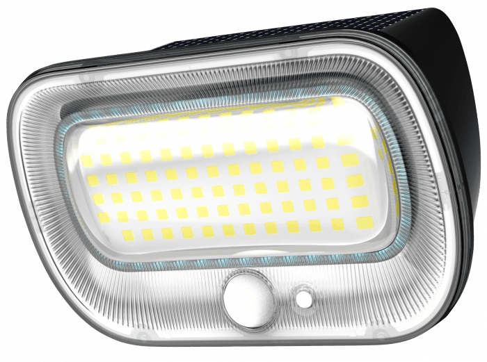 Kinkiet solarny z czujnikiem mikrofalowym ruchu Ecolight EC20111