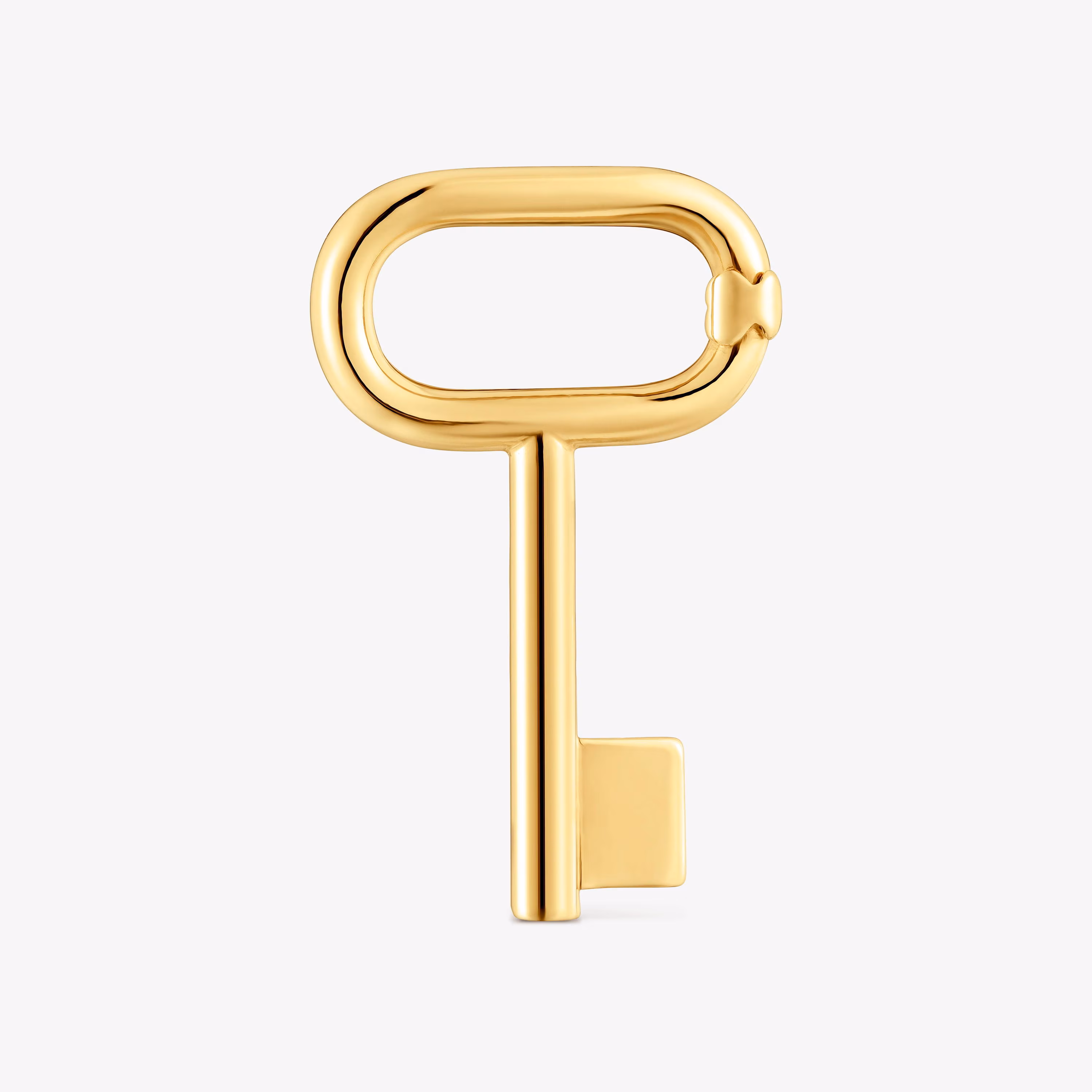 Colgante con baño de oro 18 kt sobre plata motivo llave 32 mm TOUS Unlock