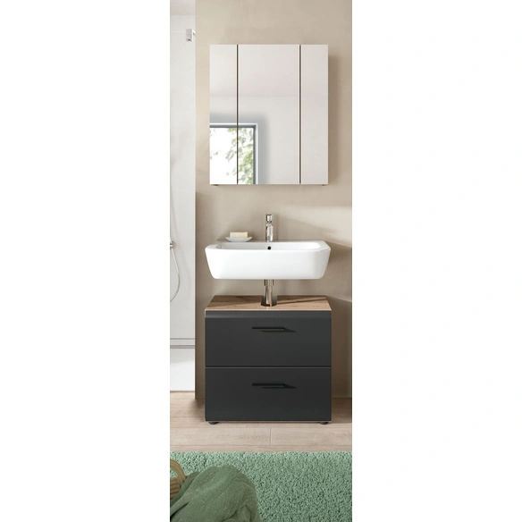 Badmöbel-Set, BxHxT: 120 x 80 x 30 cm, 2-teilig