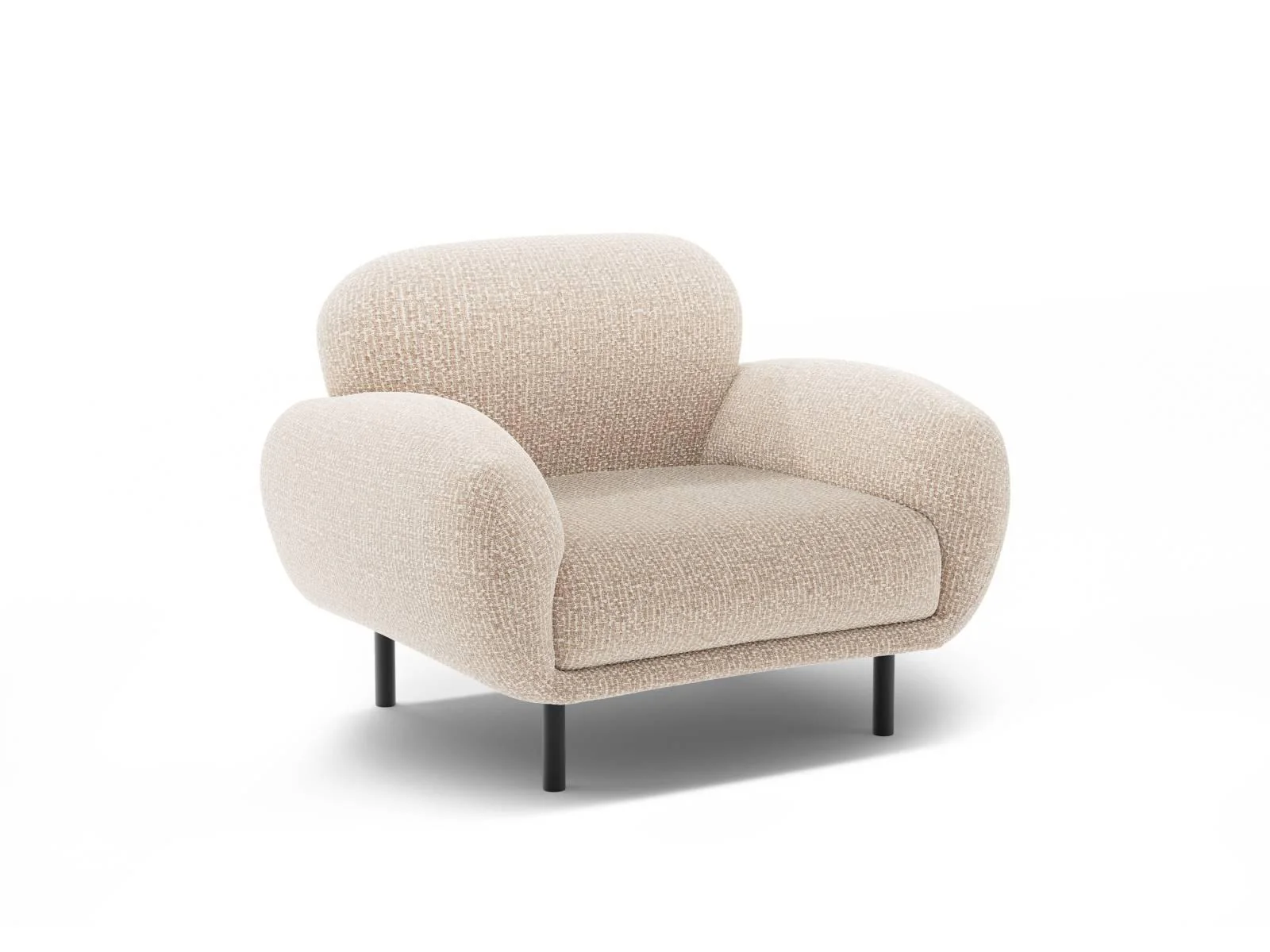 Fauteuil Poppy chenille