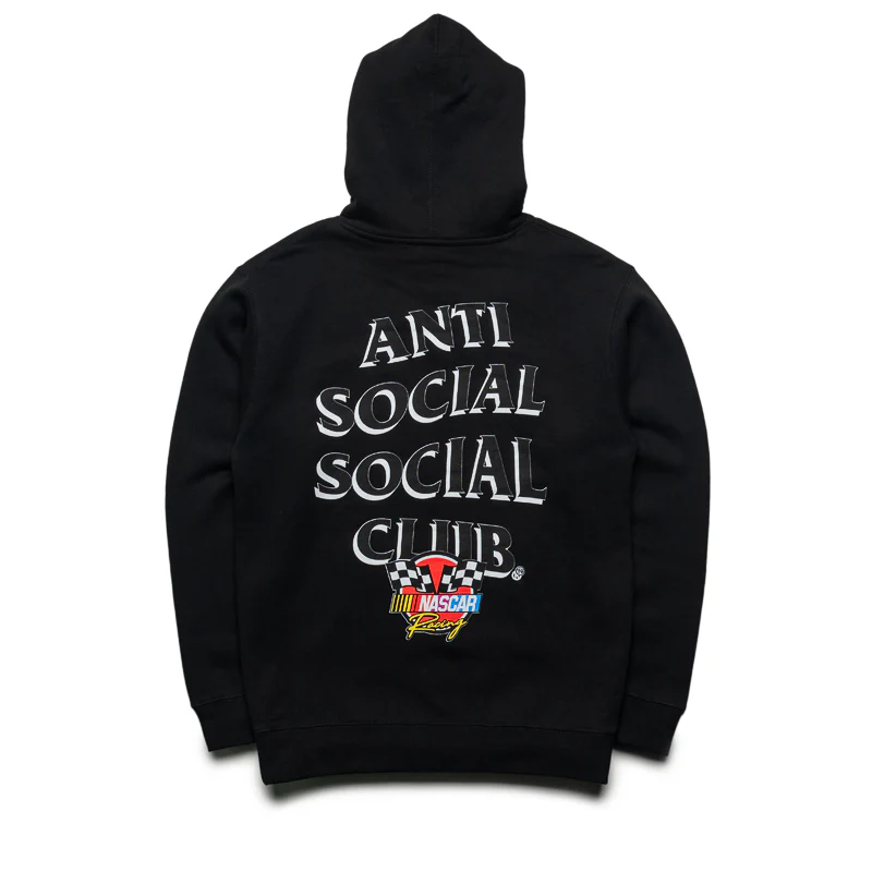 Anti Social Social Club x NASCAR Motorsport Hoodie - Black