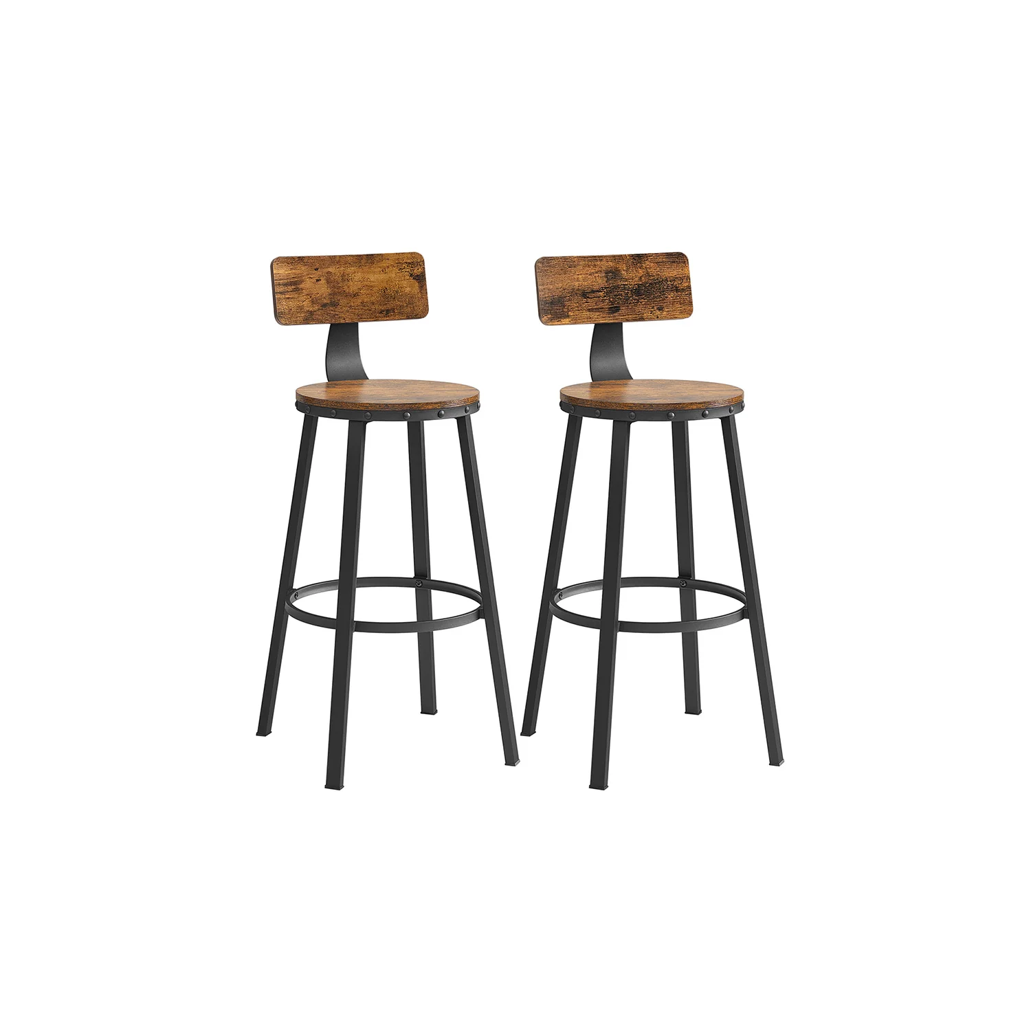Chaise de bar avec dossier