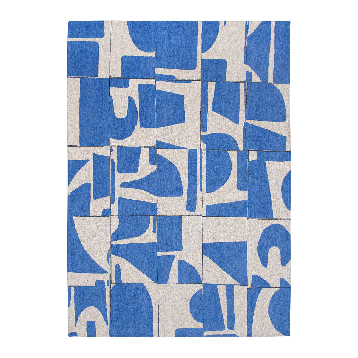 Ecorugs vloerkleed Campanula - blauw - 170x240cm