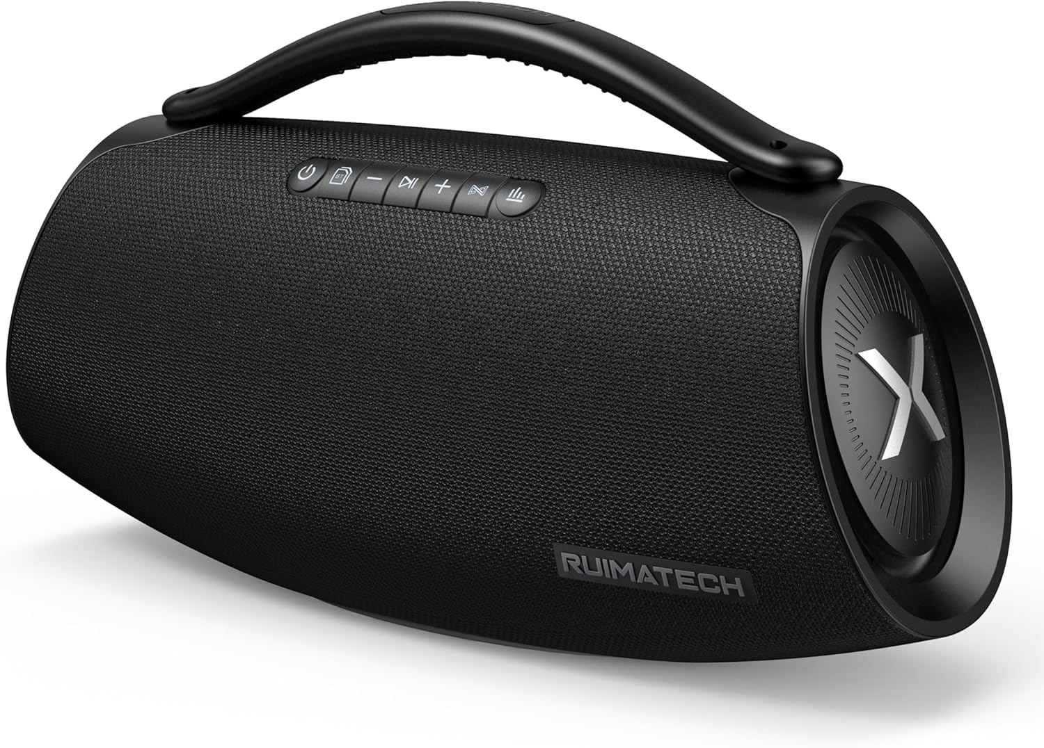 300W Peak Bluetooth Boombox Speaker, Big Powerful Sound with 80W Deep Bass, 3-Way Audio System, TWS, IPX6 Waterproof for Outdoor Party & Home Entertainment