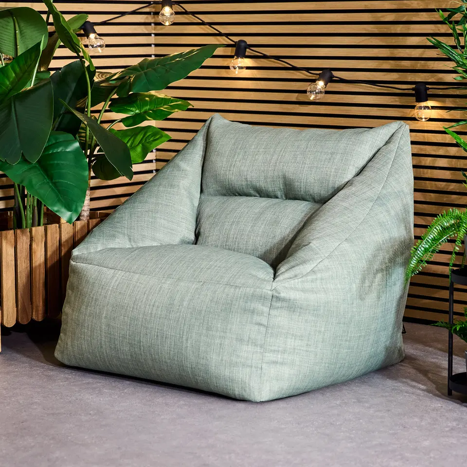 icon Zitzak Natalia - Zitzak Fauteuil Buiten - Saliegroen