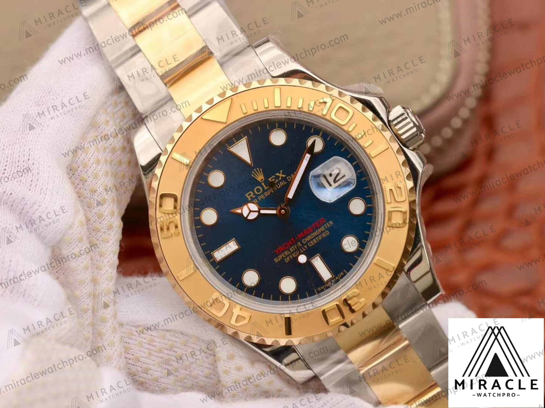 ROLEX-Yacht-Master-REF.16623blue dial-ELITE CLONE-40MM-Replica Watch