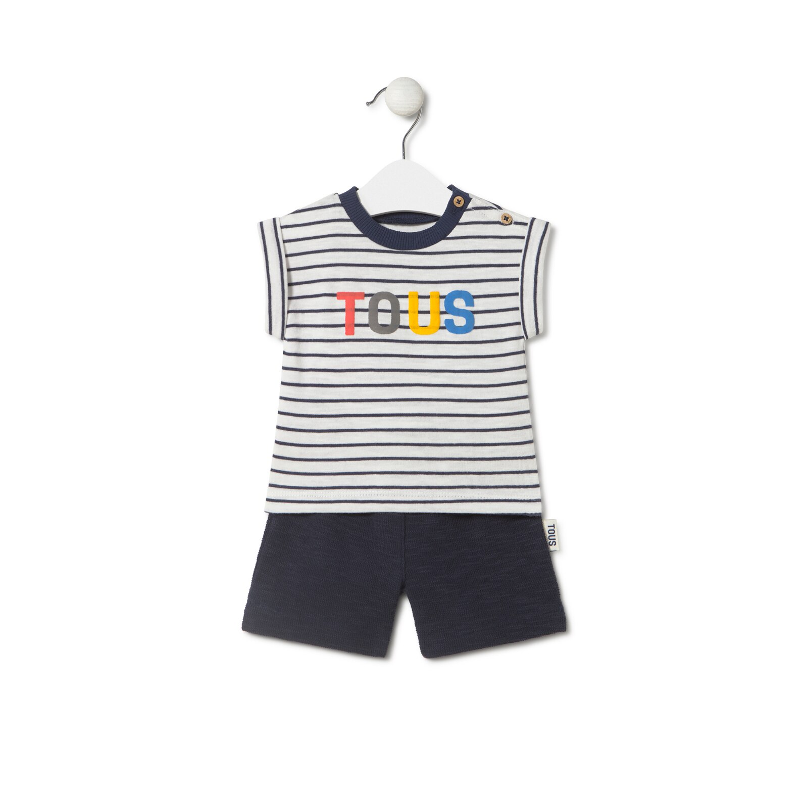Conjunto de bebé niño Navi azul marino