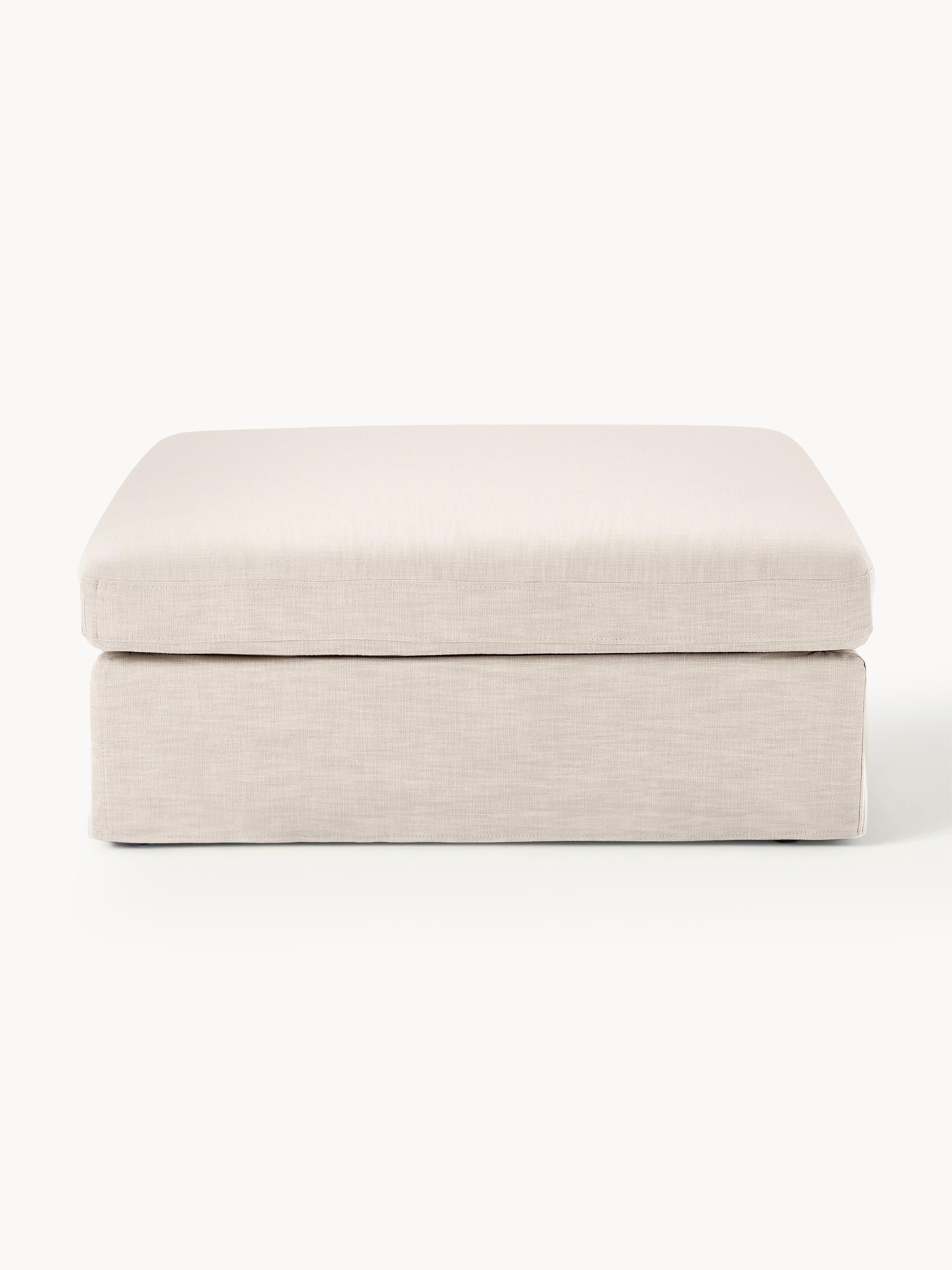 Sofa-Hocker Russell mit abnehmbaren Bezügen