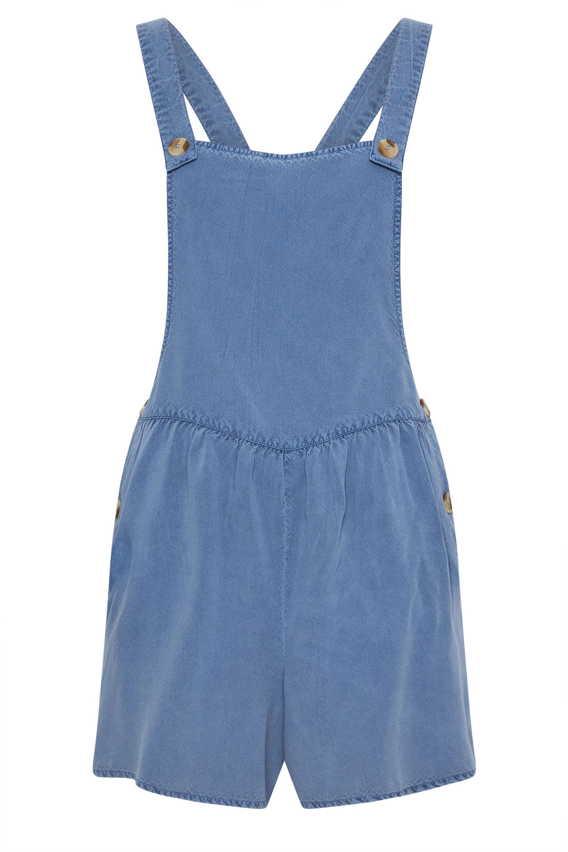 PixieGirl Petite Acid Wash Dungarees