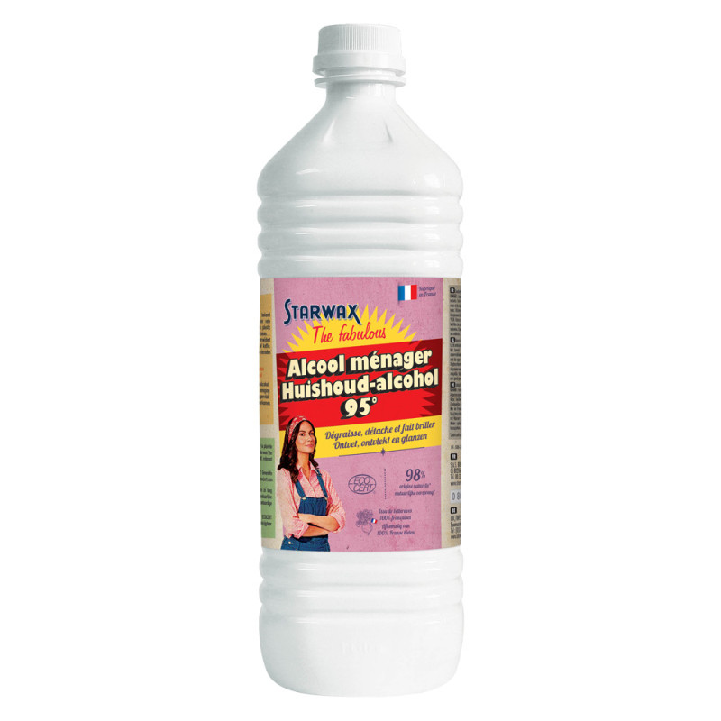 Alcool ménager 95° 1 L STARWAX