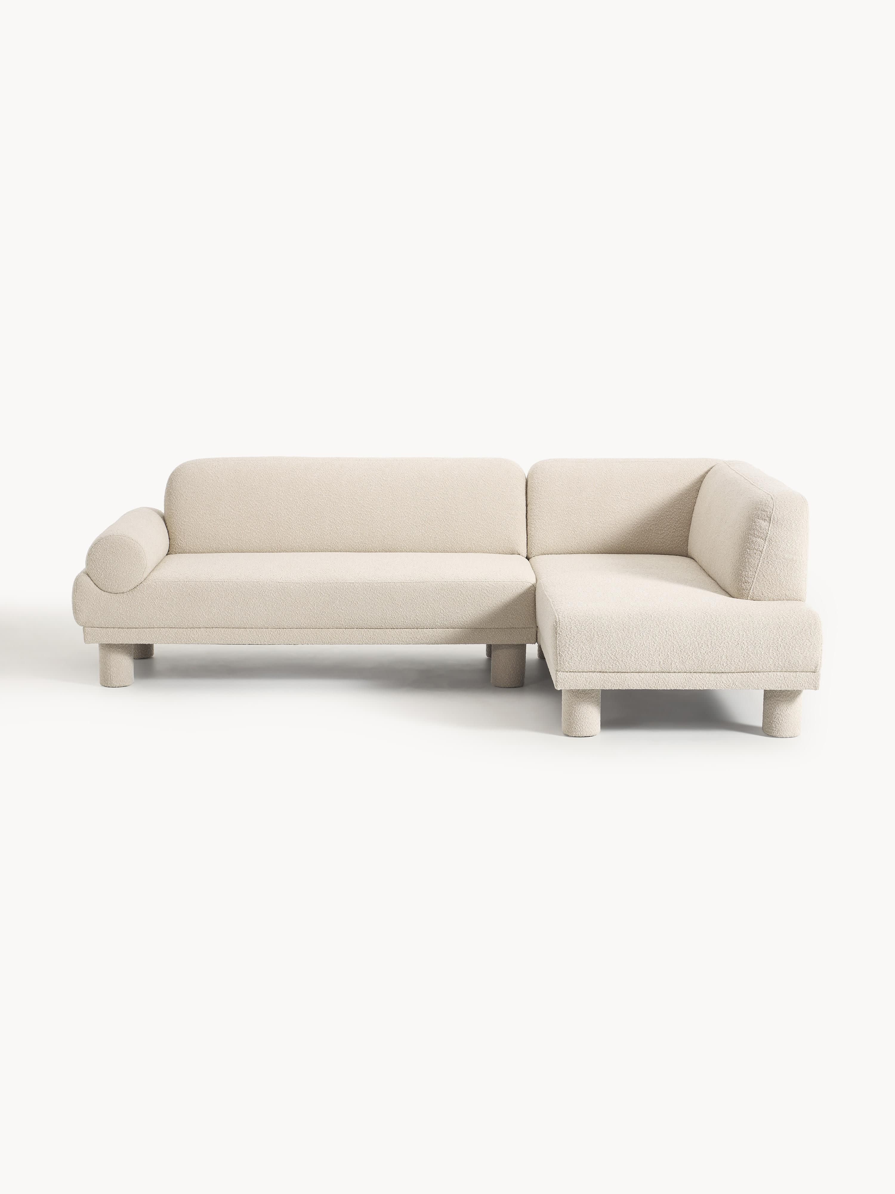 Bouclé-Ecksofa Lilo