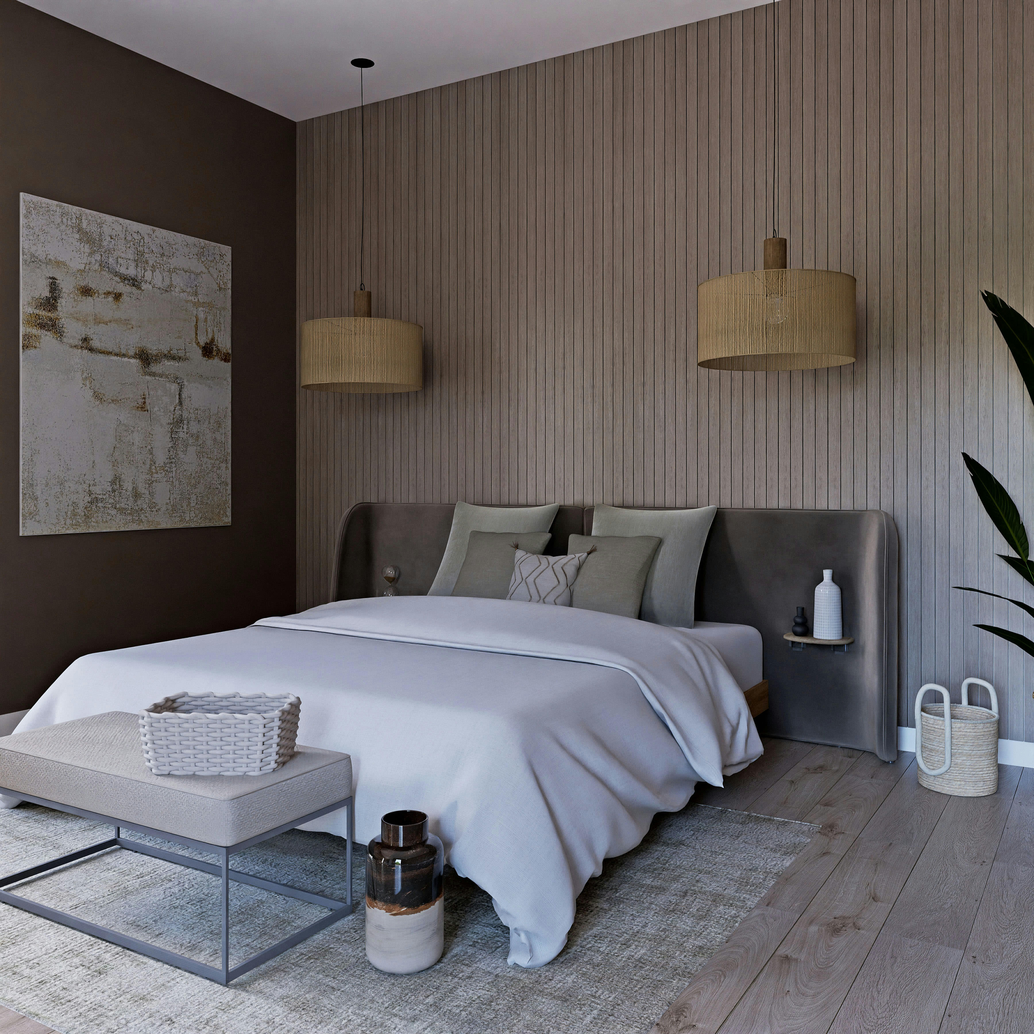 - Vase en dolomite noire H12