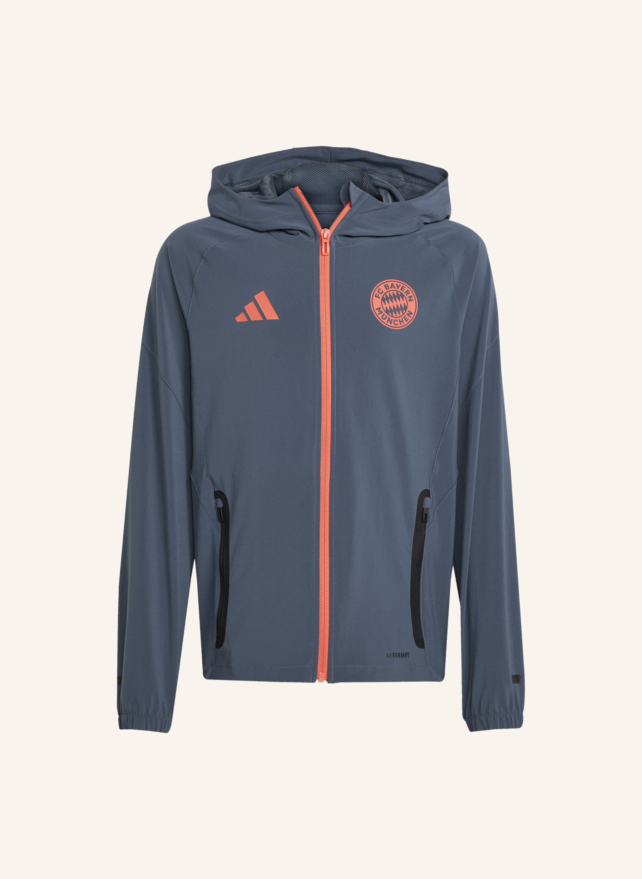 adidas FC BAYERN MÜNCHEN TIRO 25 COMPETITION VIS TECH KIDS TRAVEL JACKE